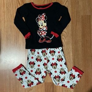 Disney Junior Minnie Pajama set 4T